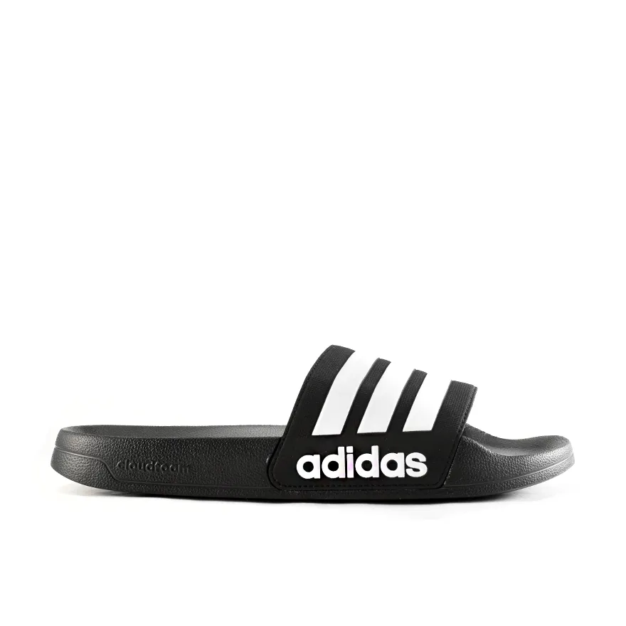 Adilette Shower Slide Black / White / Black