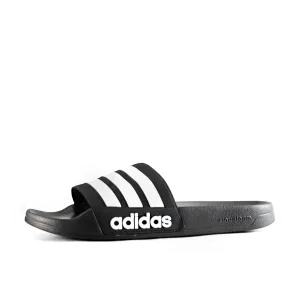 Adilette Shower Slide Black / White / Black