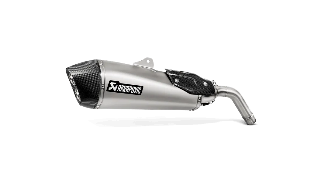 AKRAPOVIC S-T8SO2-HZAAT Slip-On Line (Titanium) Triumph Tiger 800 XC/XR/XRx/XCx/XRT/XCA 2018-20