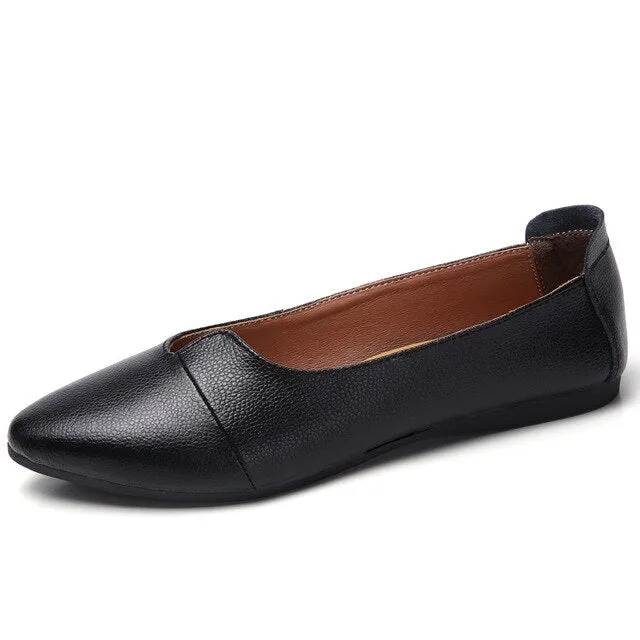 Ana Women's Flat Black Shoes