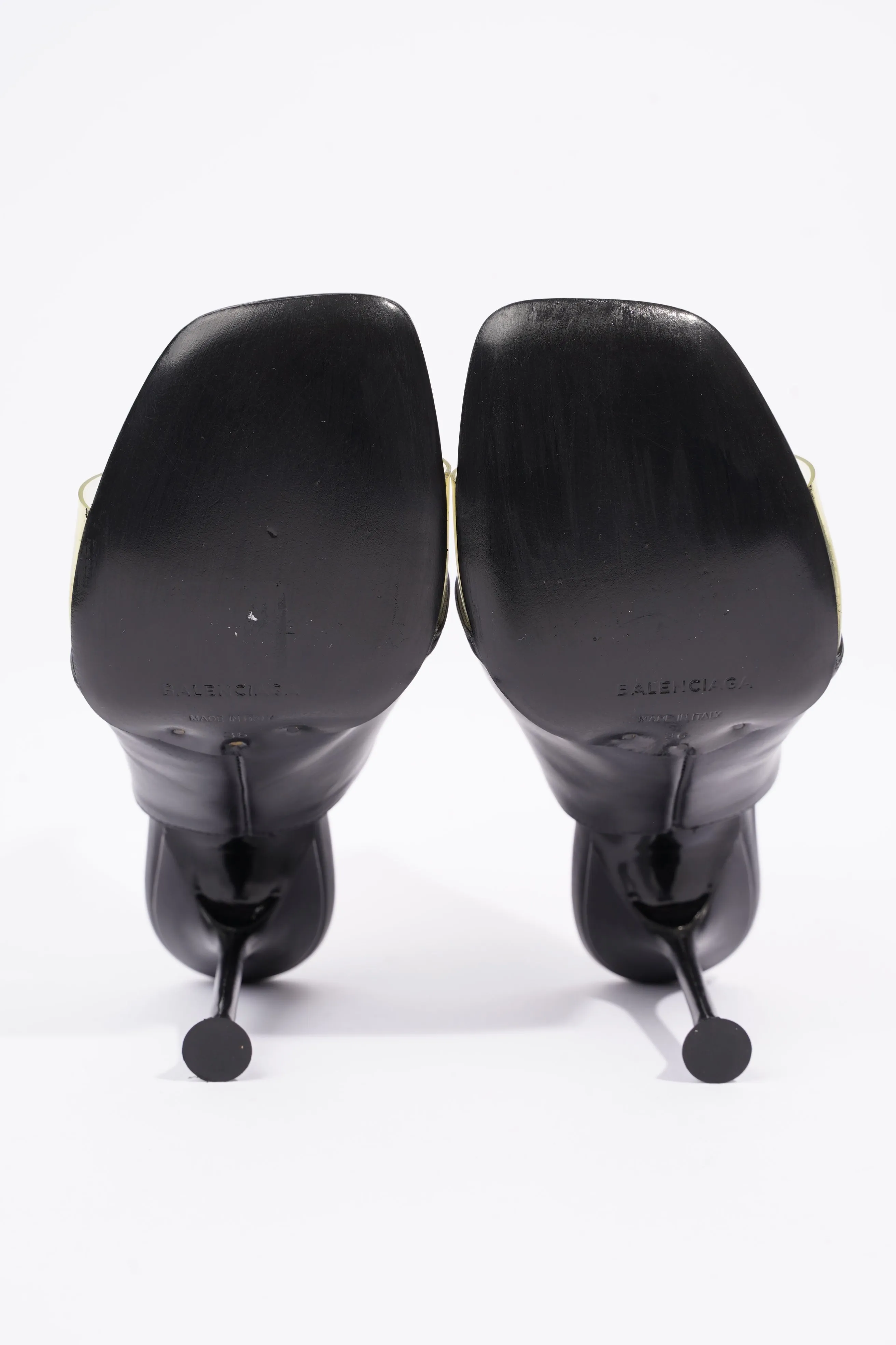 Balenciaga Backless Slip On Mules Black EU 36 / UK 3