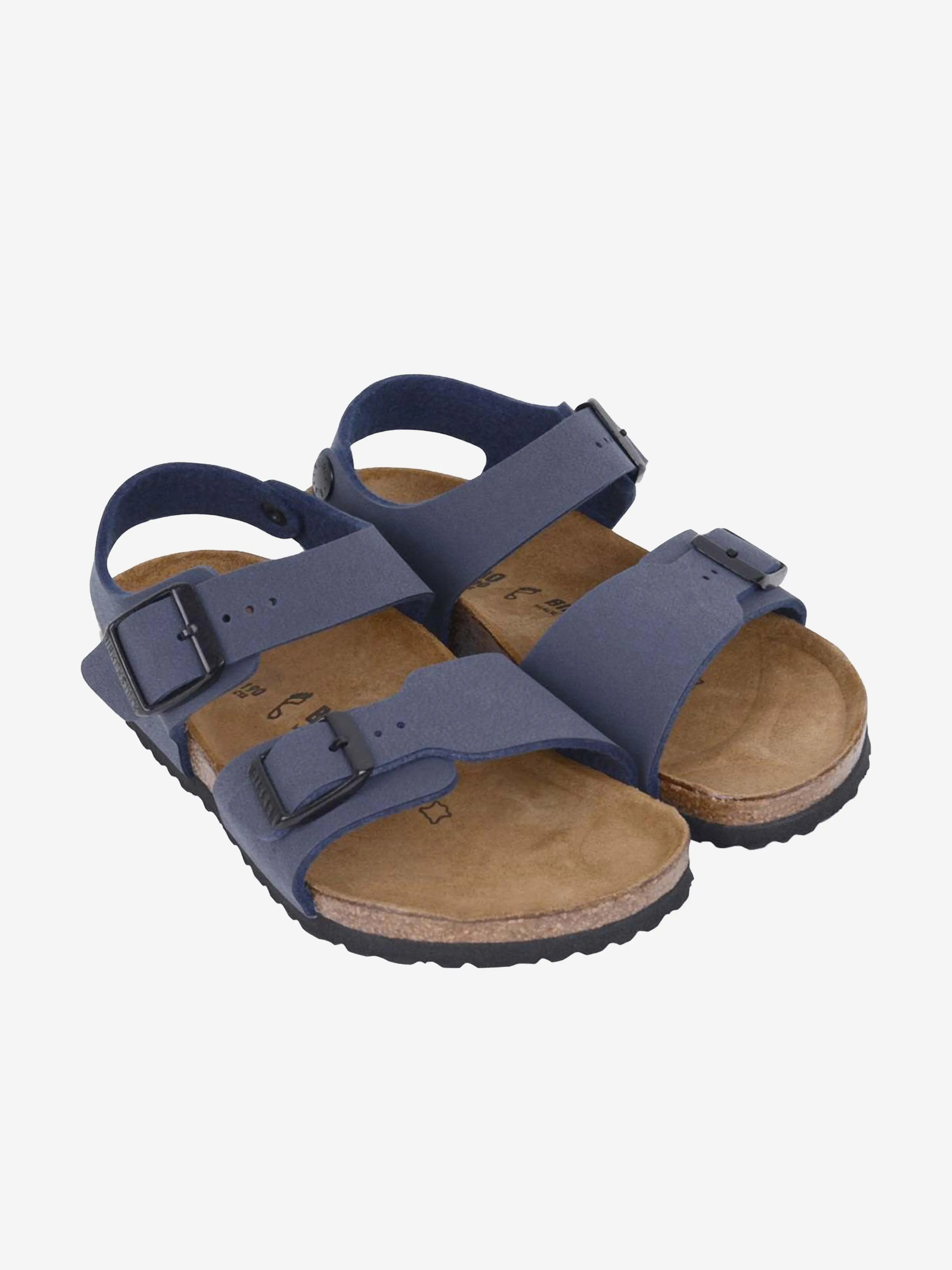 BIRKENSTOCK Boys New York Sandals in Navy