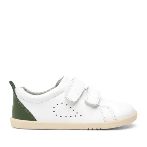 Bobux - Iwalk Grass Court Sneaker White Forest