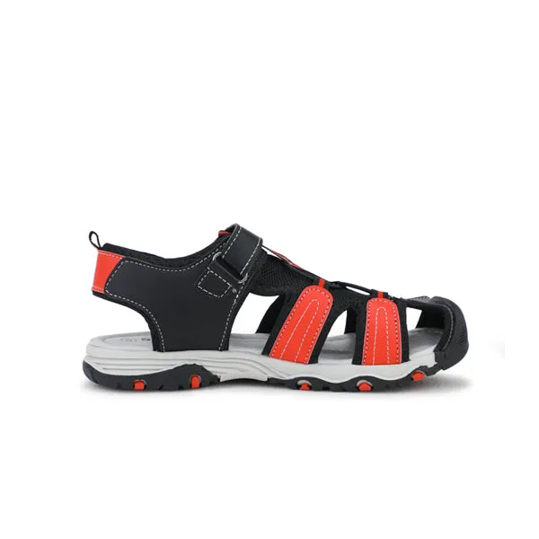 BOYS BLACK TREKKERS SANDALS