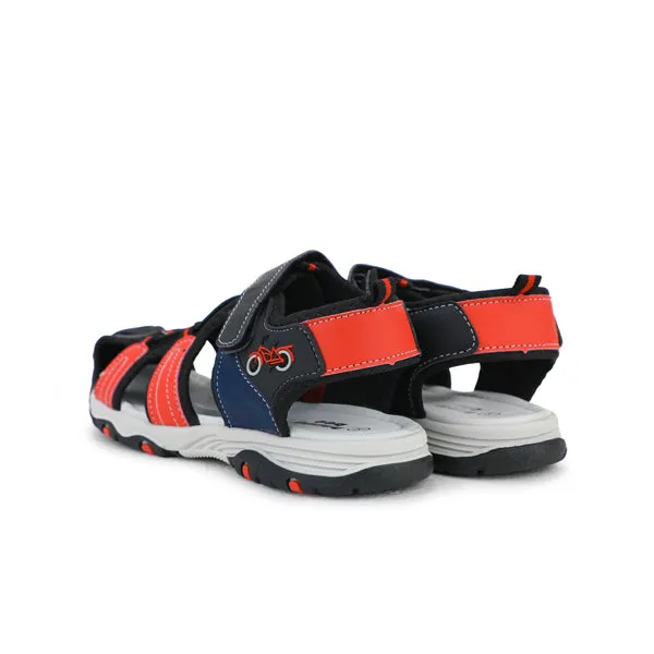 BOYS BLACK TREKKERS SANDALS