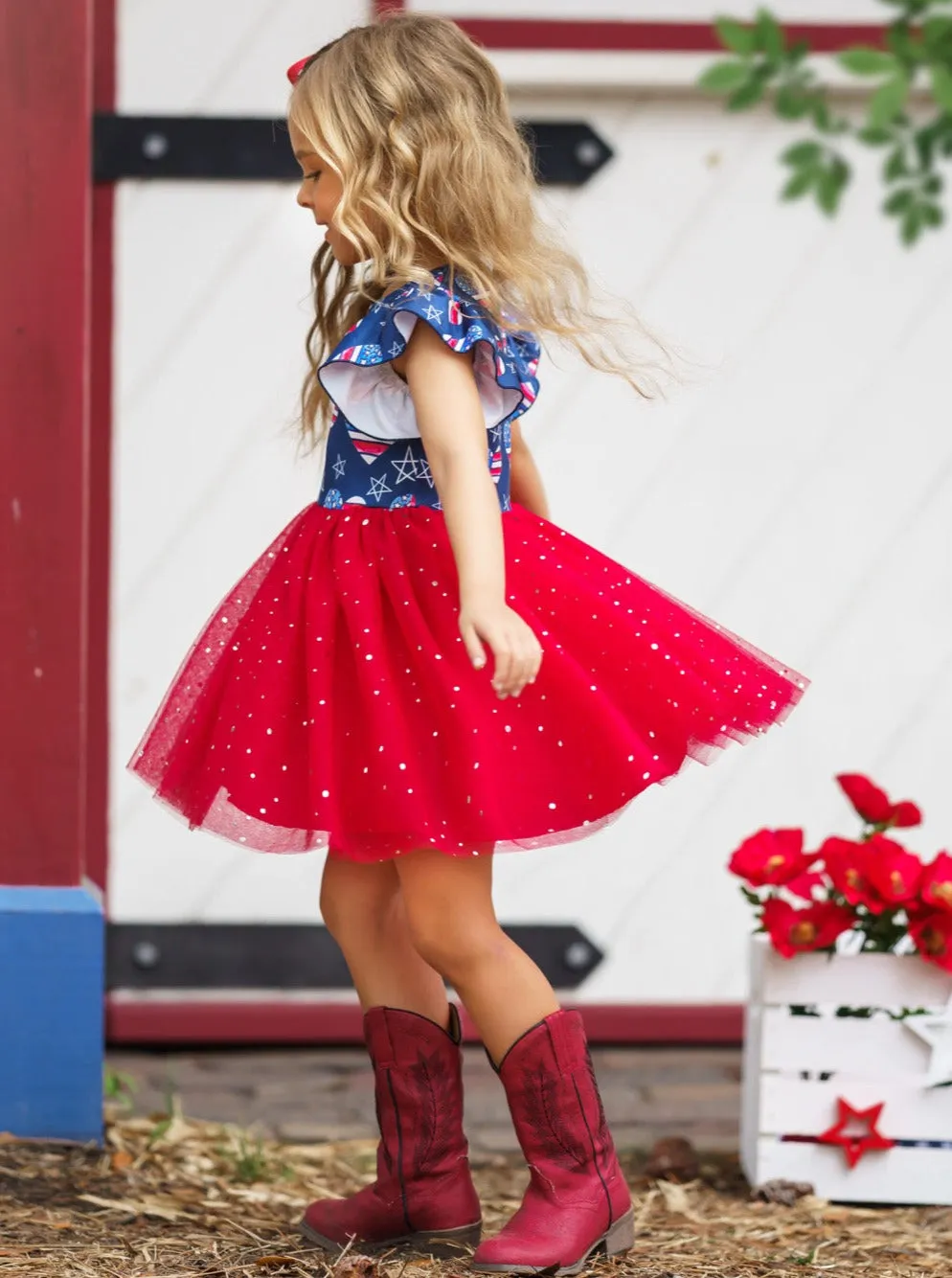 Celebrate Freedom Sparkle Tutu Dress