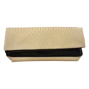 Color Block Fold-Over Clutch by T3 for Women - 1 Pc Bag