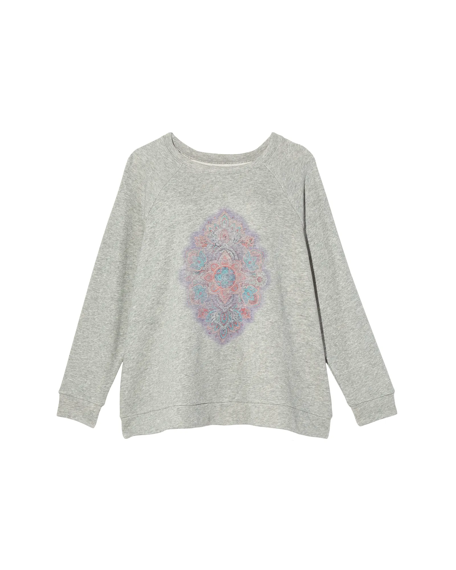 Destiny Graphic Sweatshirt | Light Grey / Lilac