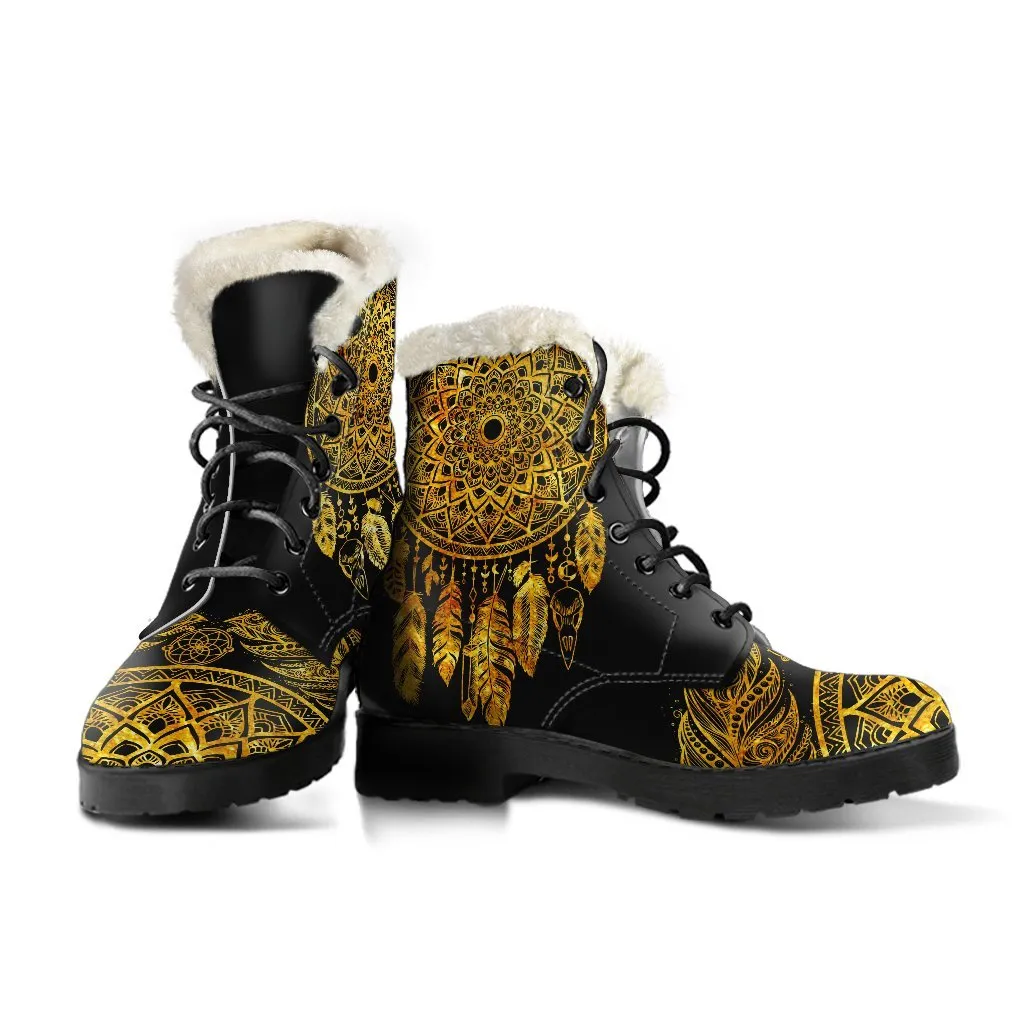 Golden Dream Catcher Boots