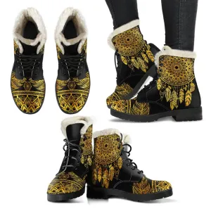 Golden Dream Catcher Boots