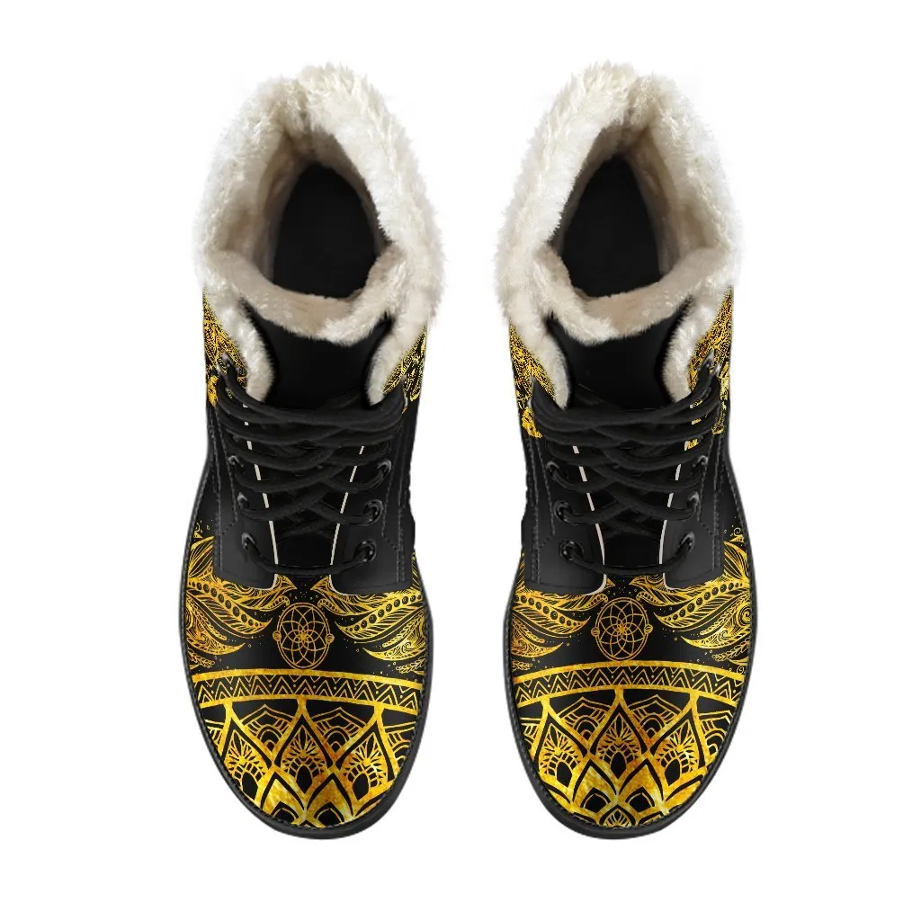 Golden Dream Catcher Boots