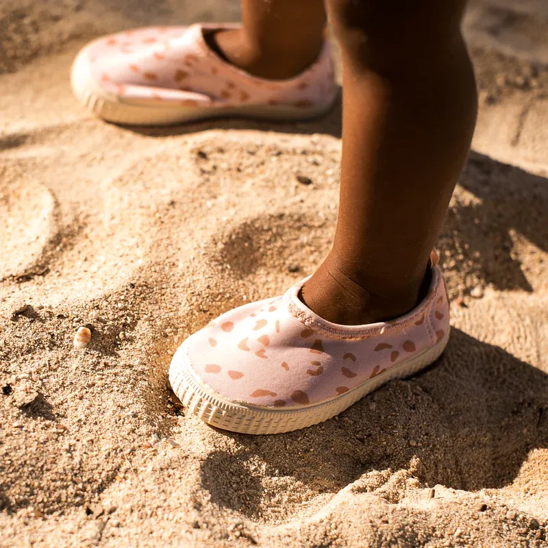 Khaki leopard watershoes by Swim Essentials