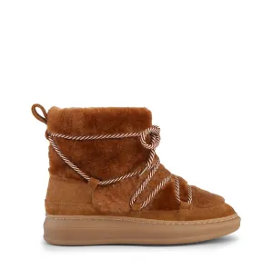 Lacey Dark Tan Snow Boots