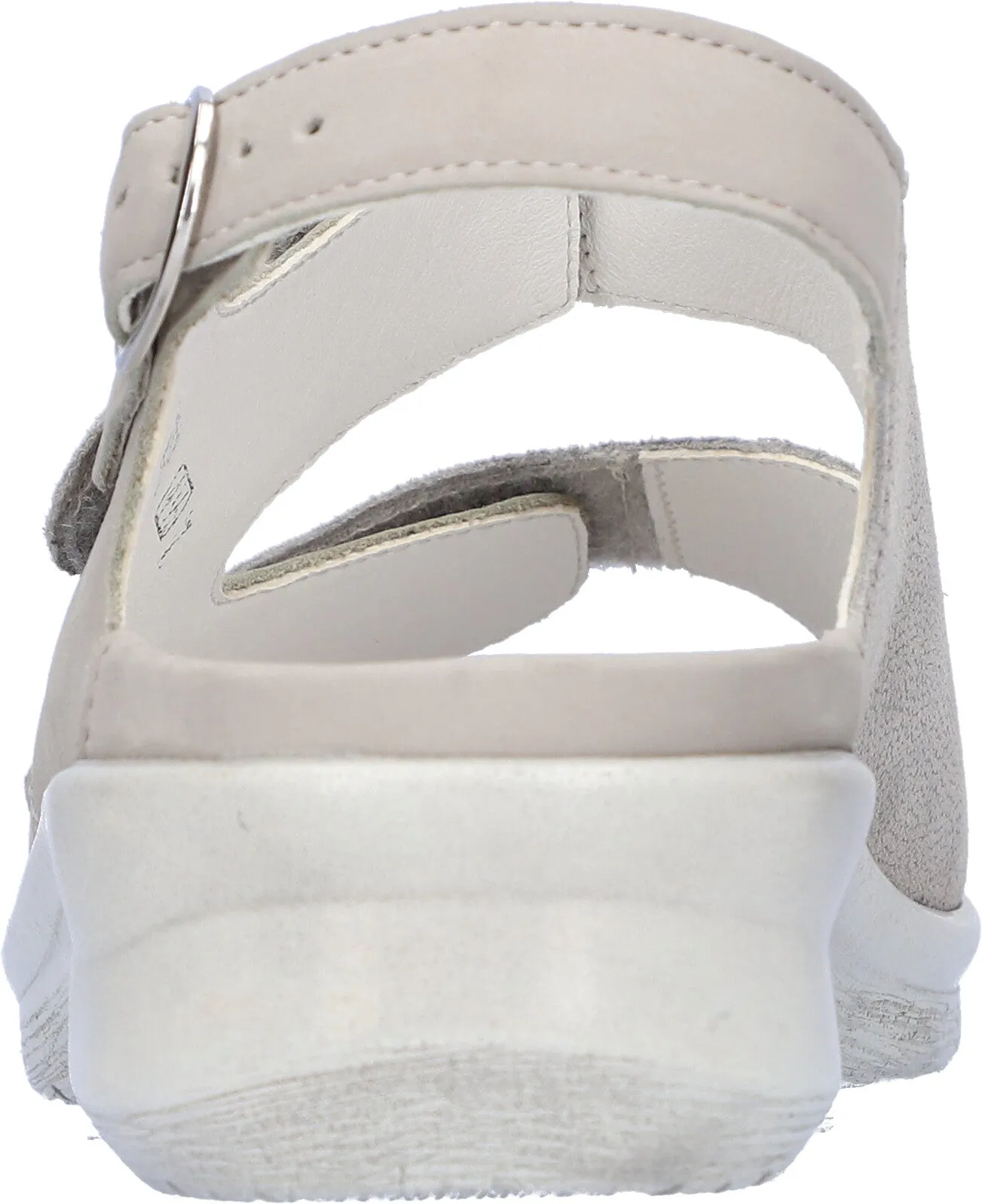 Ladies Waldlaufer Sandals Extra Wide Fitting M Silver Multi Merle 811004 070