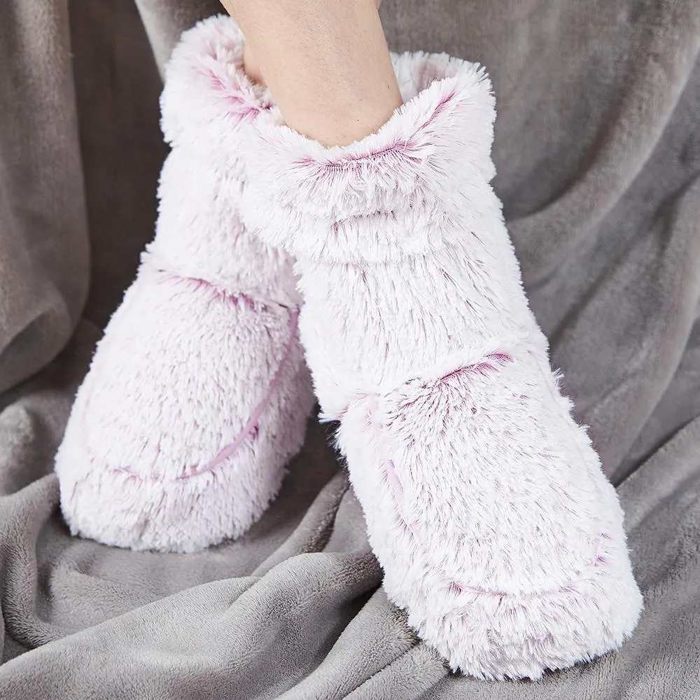 Luxury Heatable Marshmallow Pink Cozy Body Boots