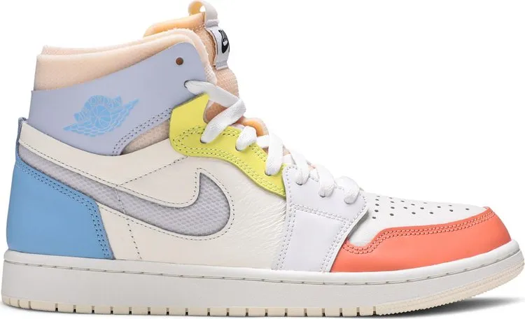 Nike Air Jordan 1 Zoom Air Comfort High 'To My First Coach' White