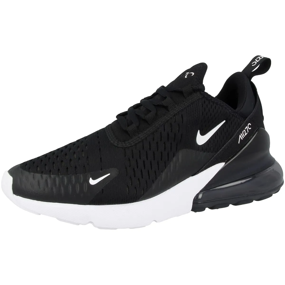 Nike Air Max 270 Women's Sneakers Size 5  Black Anthracite White Pair Of Shoes