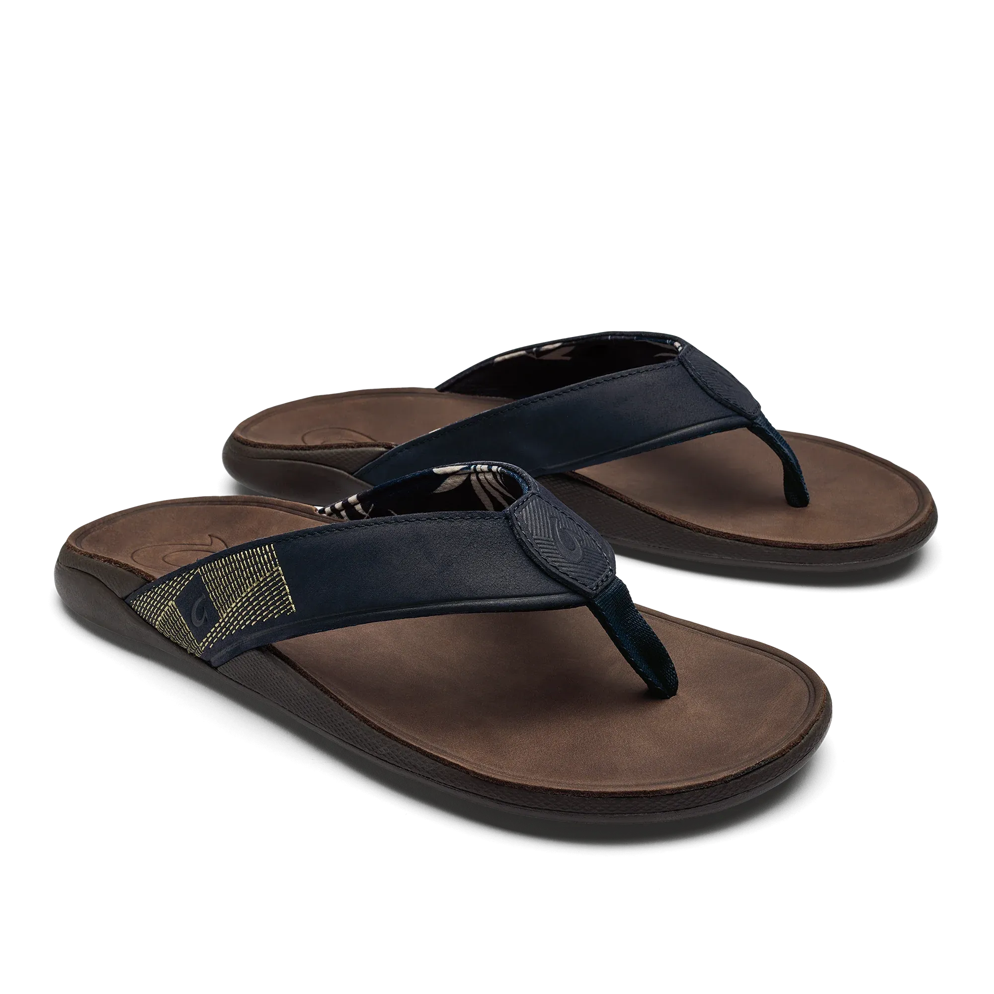 OluKai Tuahine Waterproof Leather Sandals