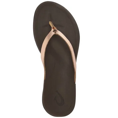 OluKai Women's Ho‘ōpio Leather Sandals