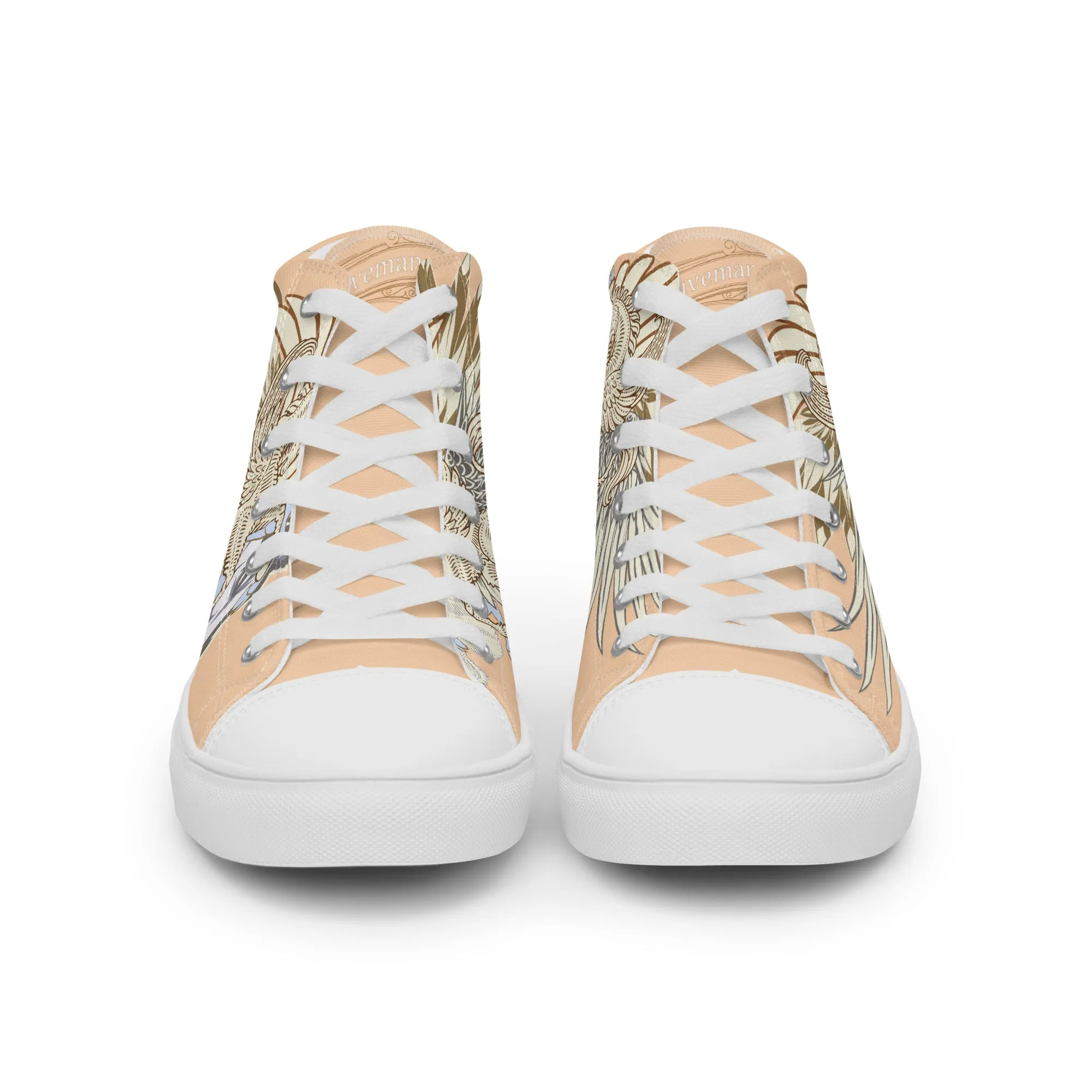 Pegasus Foemina high top canvas shoes