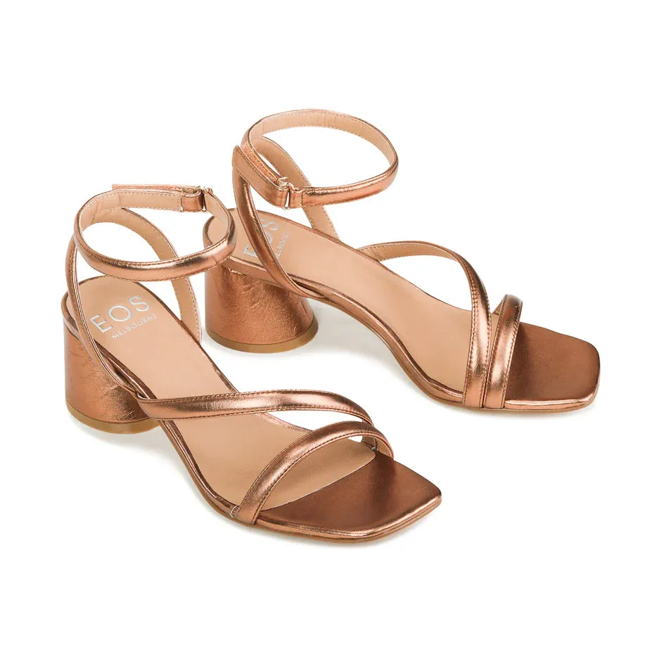 Petricia Sandal in Copper Metalic