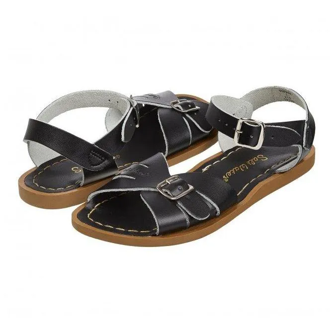 Saltwater Classic Sandals - Black - Adult