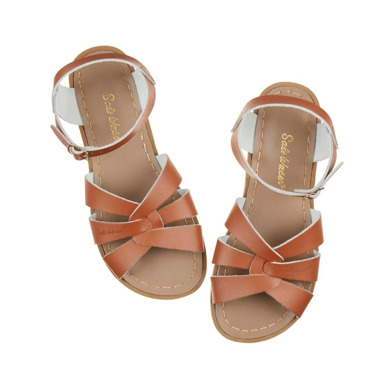 Saltwater Original Sandals - Tan - Kids