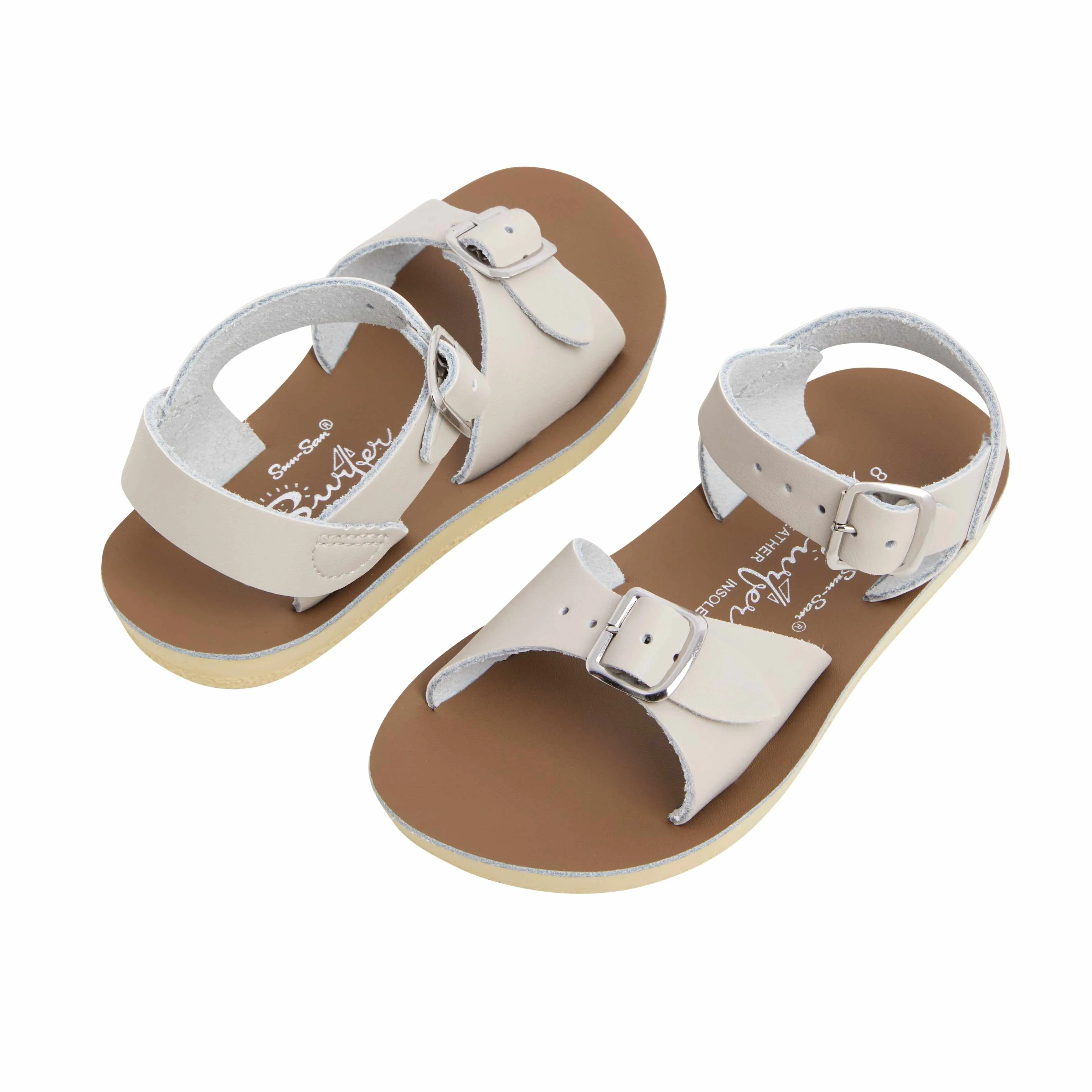 Saltwater Surfer Sandals - Stone - Kids