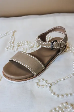 Sofee Stone Brown Sandals By MIA