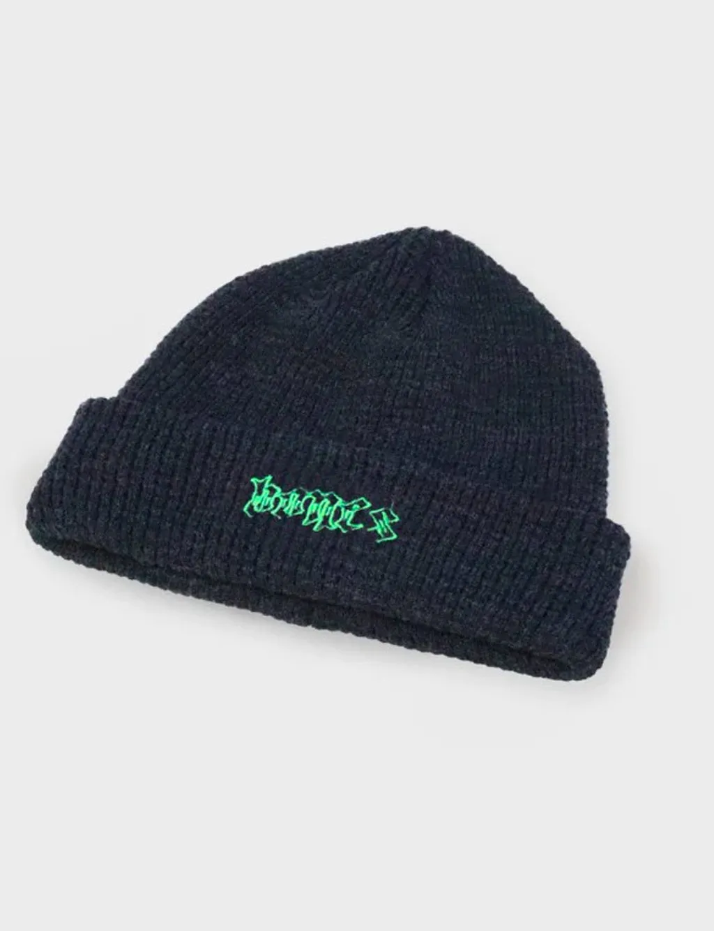 STEEZE WAFFLE KNIT BEANIE - GREY