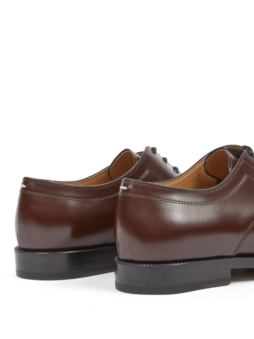 Tabi Derby Shoes - Chic Brown