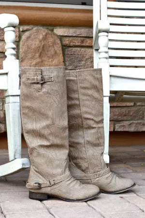 To Die For Beige Boots