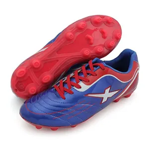 Vector X Magnum 001 Football Shoes, Men's UK 4 (Blue/Red)