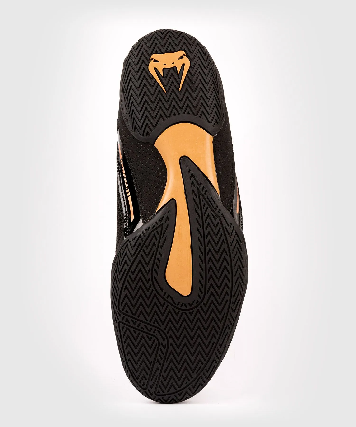 Venum Elite Black/Gold Boxing Shoes