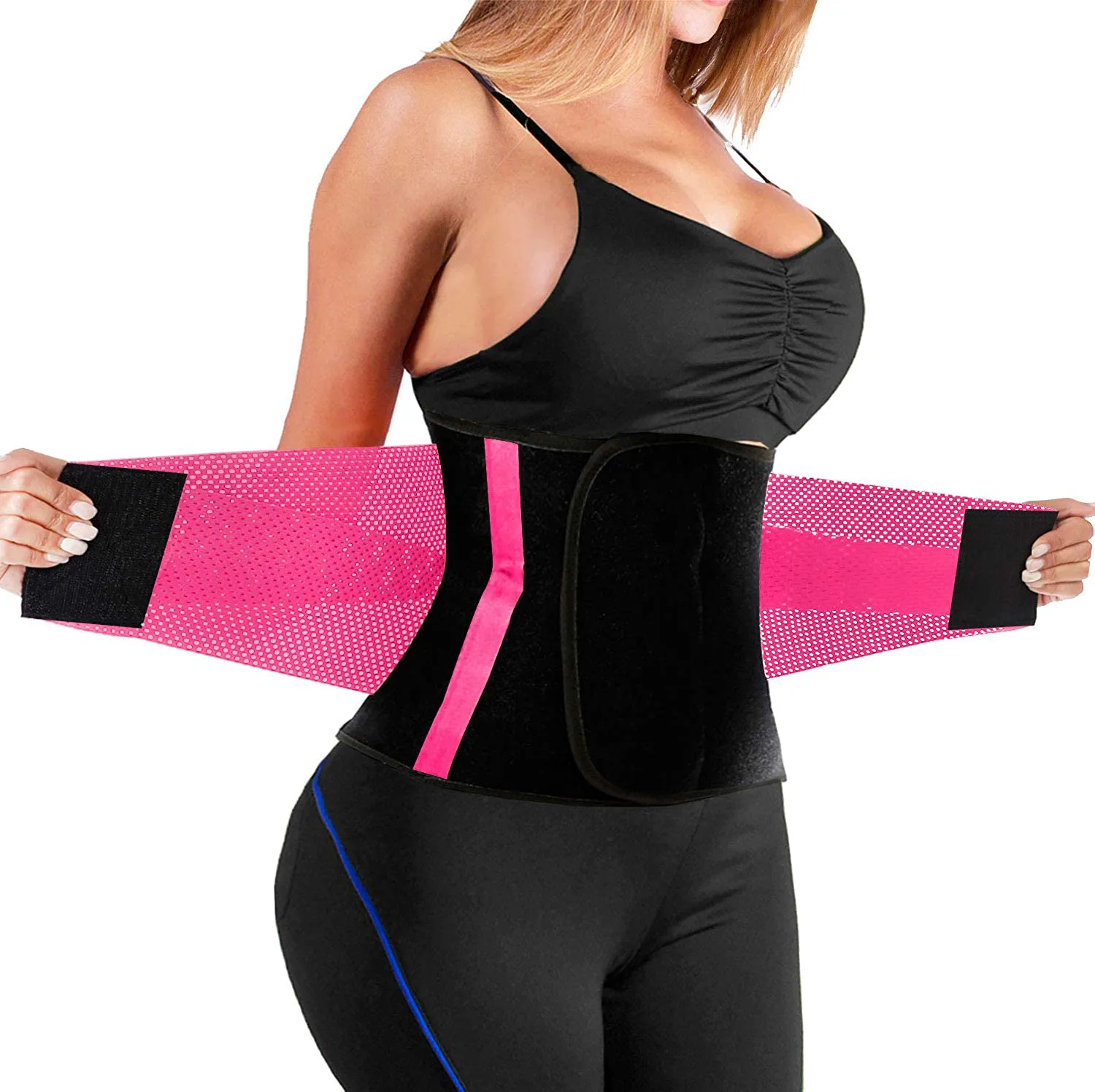 Waist Trainer Women - Waist Cincher Trimmer - Slimming Body Shaper Belt - Sport Girdle Belt