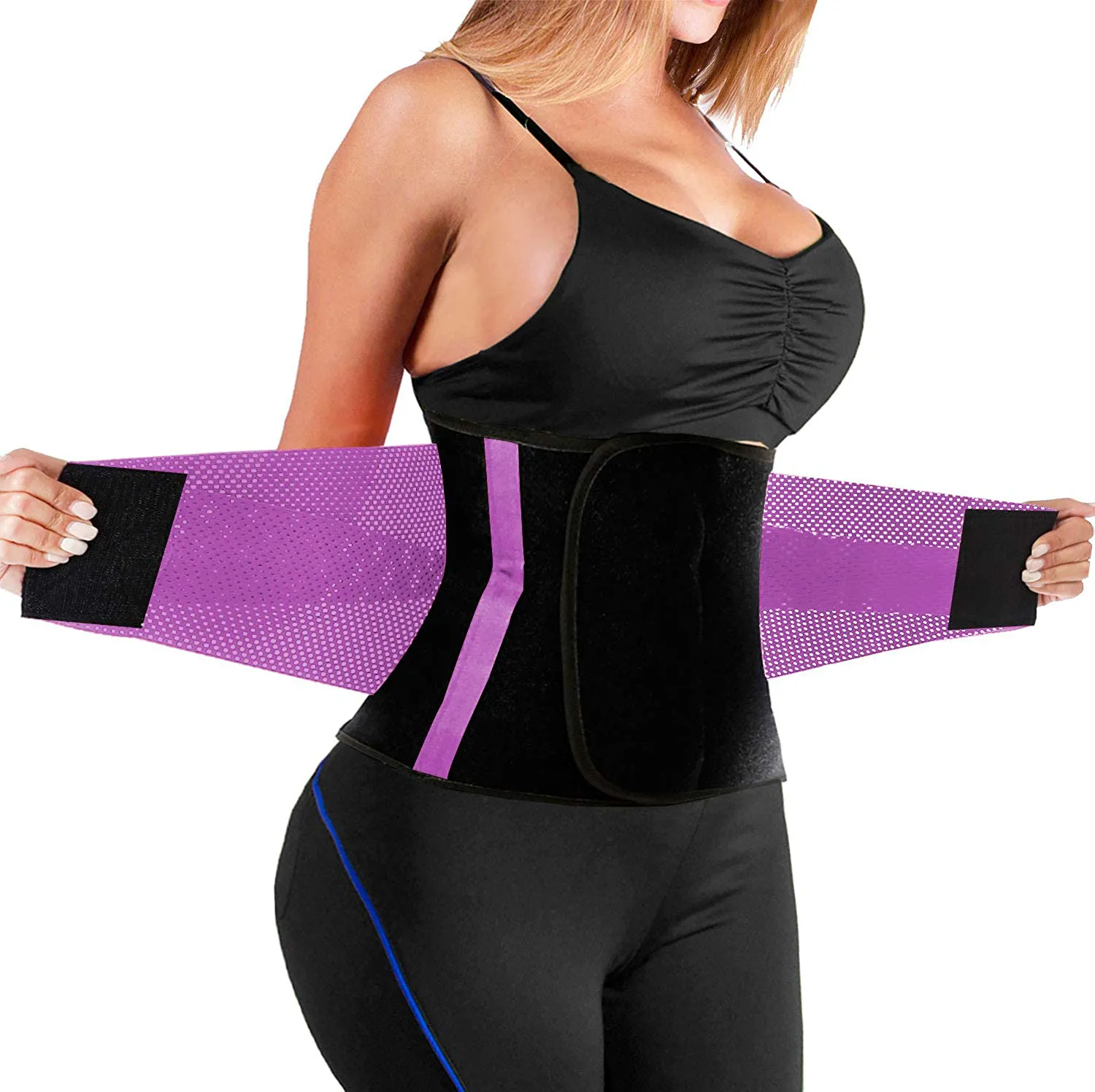 Waist Trainer Women - Waist Cincher Trimmer - Slimming Body Shaper Belt - Sport Girdle Belt