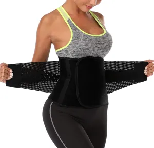 Waist Trainer Women - Waist Cincher Trimmer - Slimming Body Shaper Belt - Sport Girdle Belt