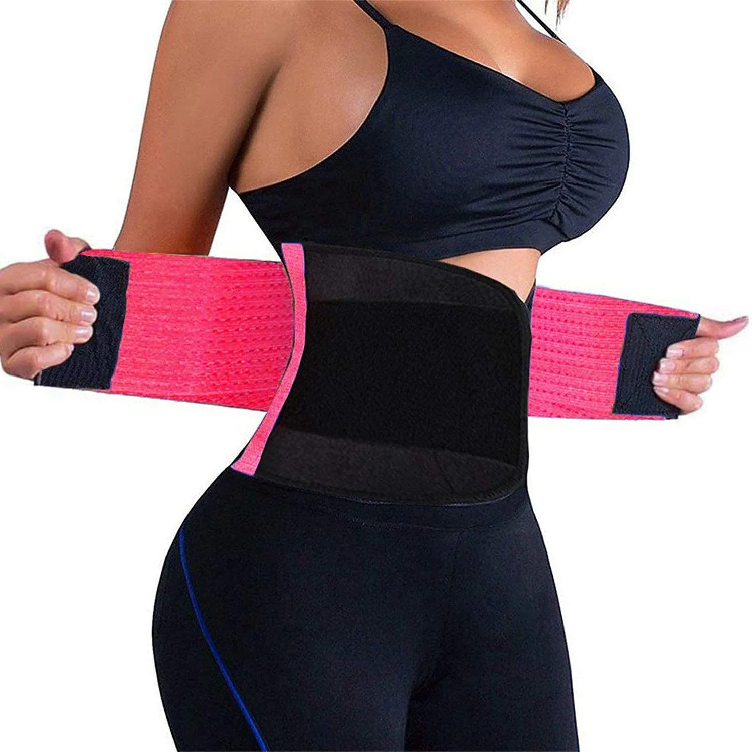 Waist Trainer Women - Waist Cincher Trimmer - Slimming Body Shaper Belt - Sport Girdle Belt