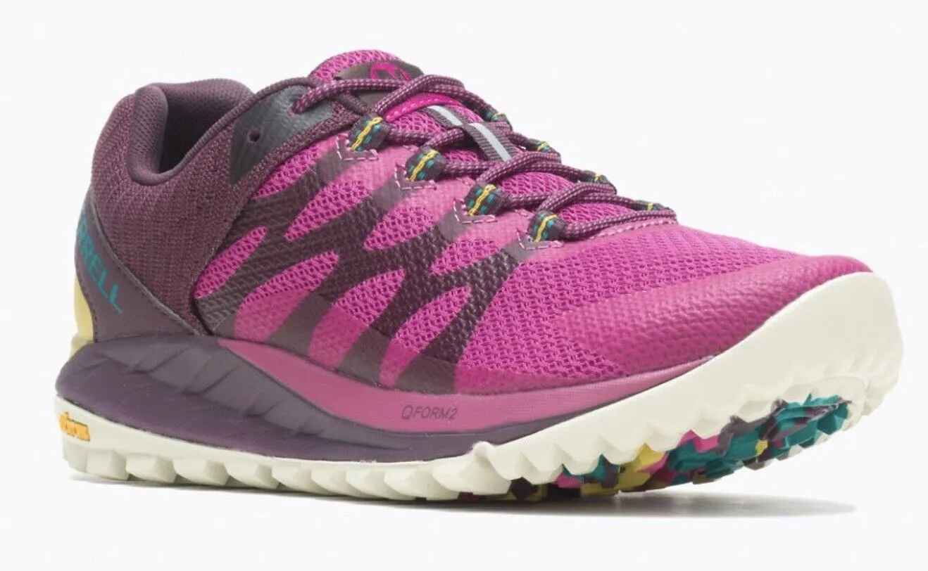 WOMEN'S MERRELL ANTORA 2 TRAIL RUNNING SHOES | FUCHSIA